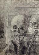 James Ensor Skeleton Musicians oil painting